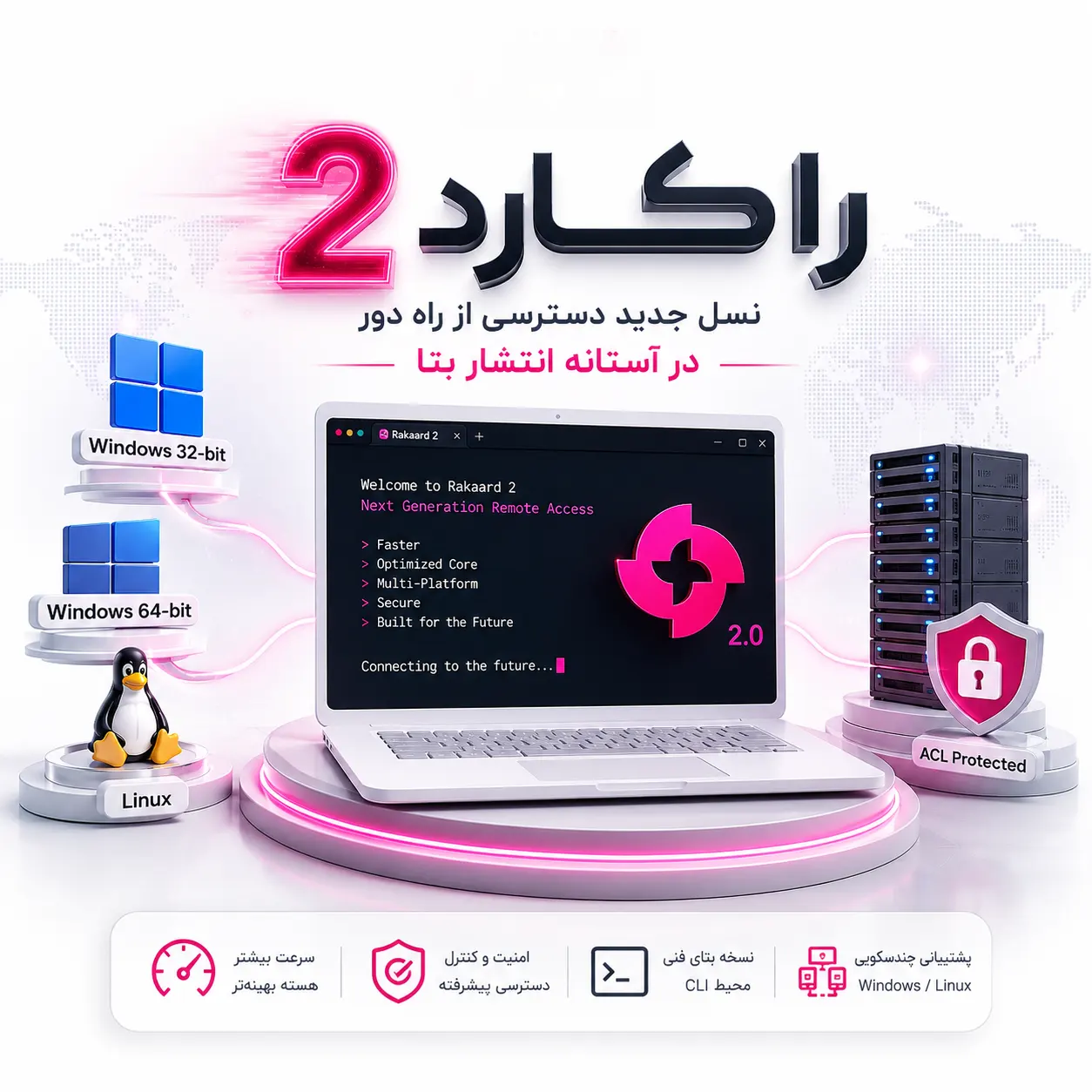راکارد۲؛ نسخه خط فرمان در راه است