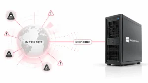 پورت 3389 در معرض اینترنت و ریسک انتشار مستقیم RDP روی Windows Server